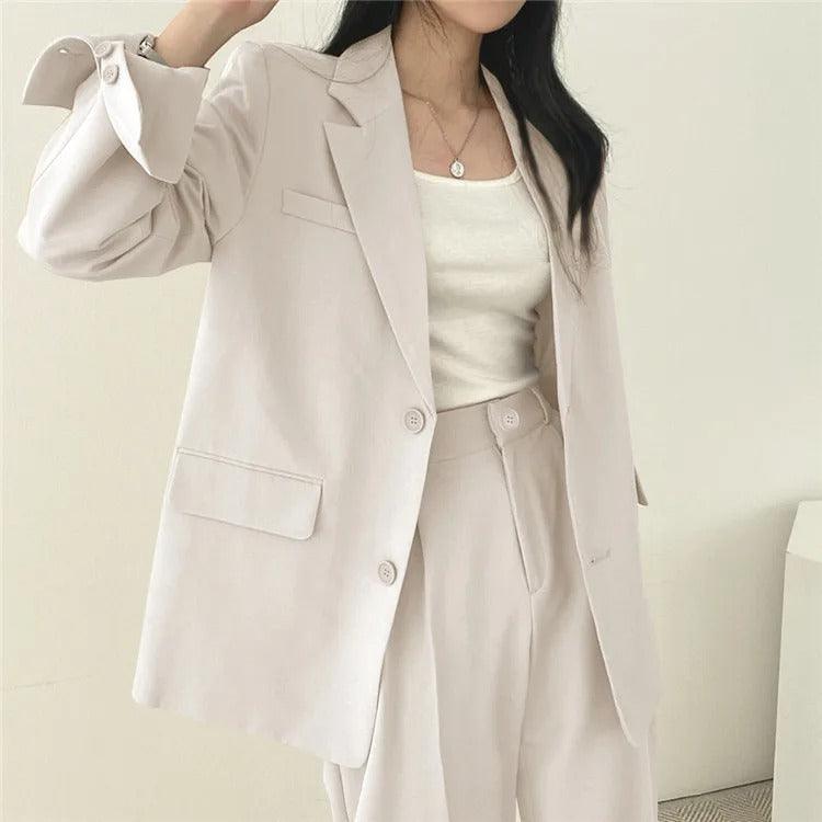 Maria | Women’s Tailored Suit Sets With Long Blazer Statement