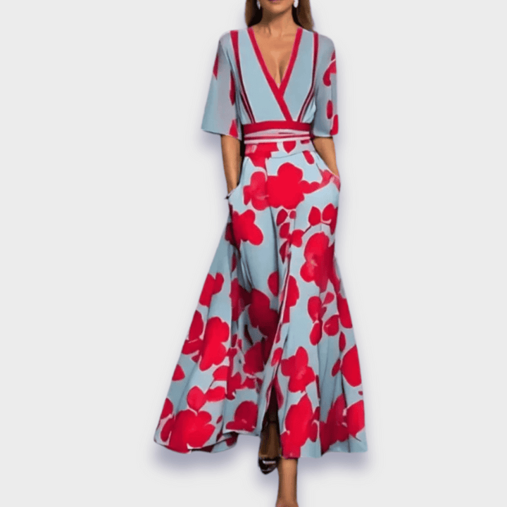 Chloe | Elegant Floral Maxi Dress