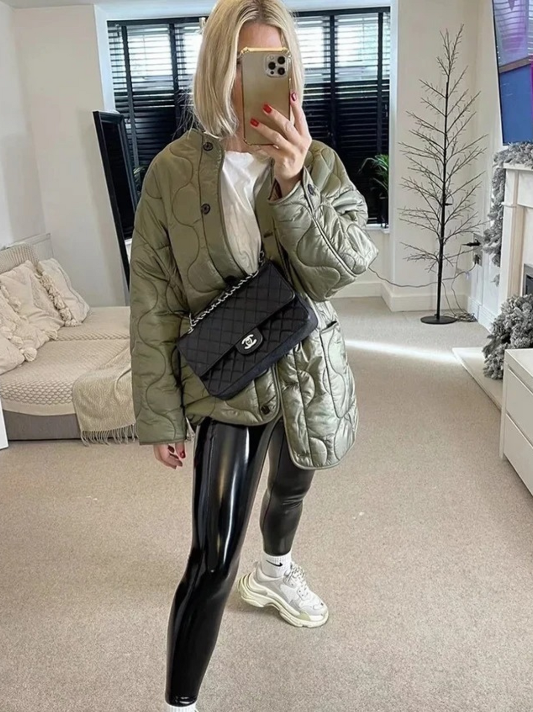 Jasmine | Women’s Quilted Button-Up Winter Casual Jacket