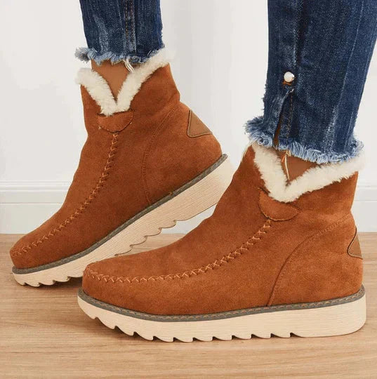 Alice | Women’s Casual Winter Snow Boots with Flat Sole