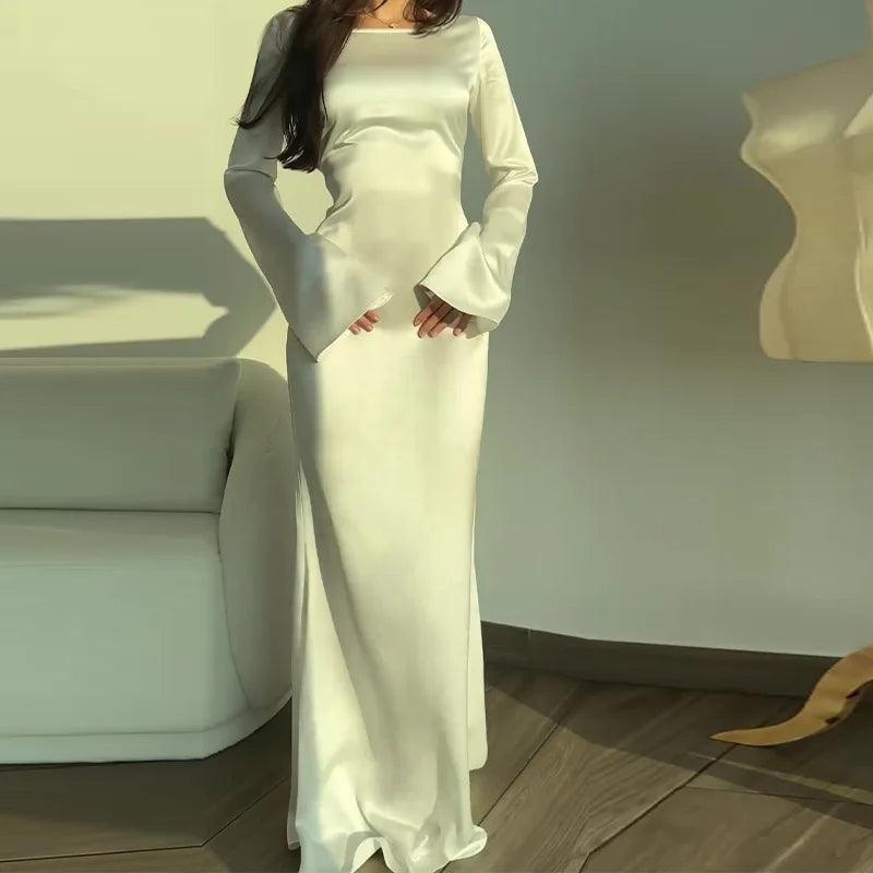Alice | Women's Winter Long Sleeve Maxi Dress