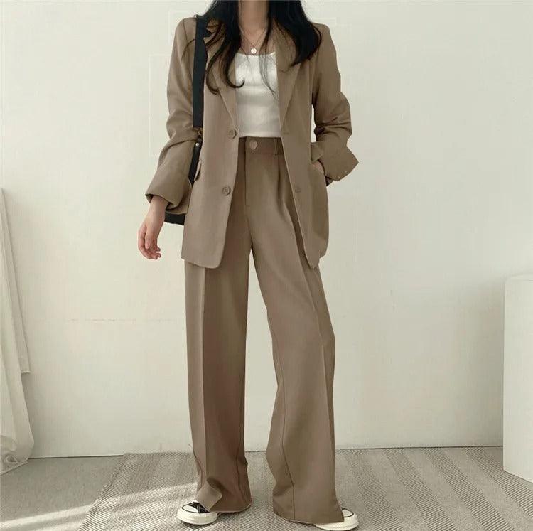 Maria | Women’s Tailored Suit Sets With Long Blazer Statement