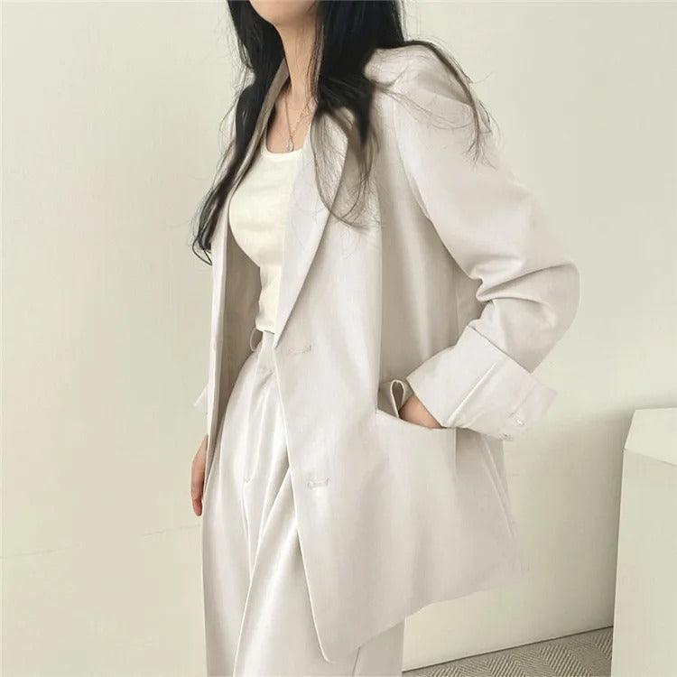 Maria | Women’s Tailored Suit Sets With Long Blazer Statement