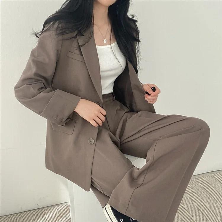 Maria | Women’s Tailored Suit Sets With Long Blazer Statement