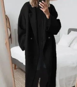 Eva | Women’s Chic Relaxed Fit Long Coat
