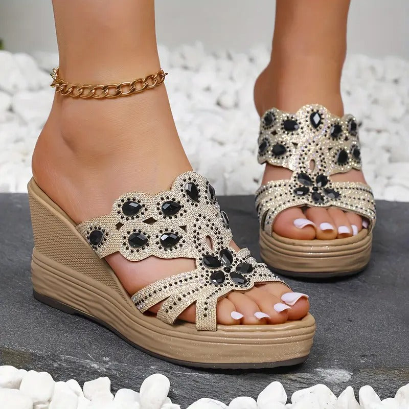 Odell | Women's Rhinestone Sandals