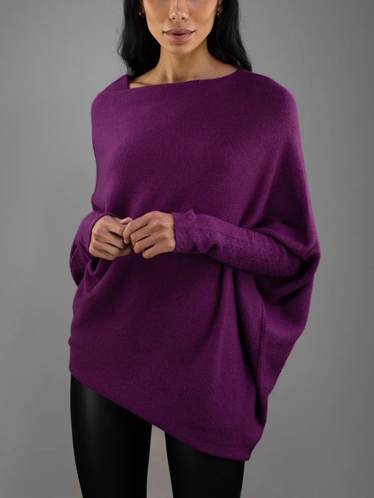 Bella | Women’s Winter Off-Shoulder Loose Sweater