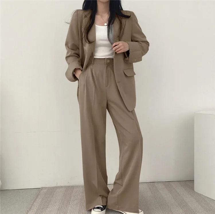 Maria | Women’s Tailored Suit Sets With Long Blazer Statement