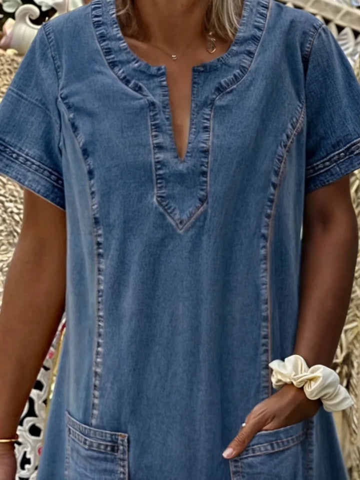 Demi | Summer Soft Denim Dress