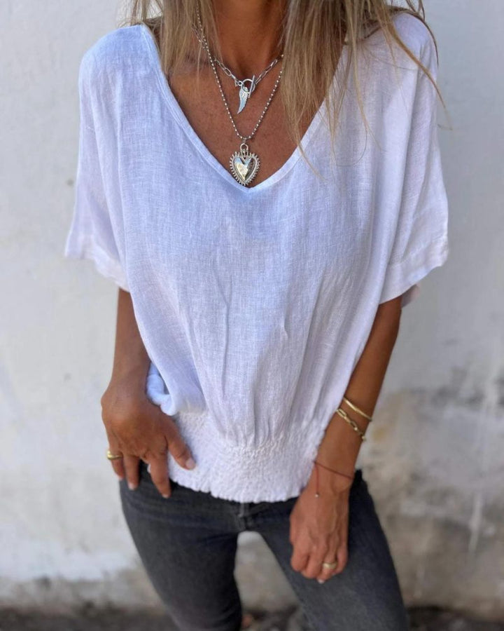 BOMIA | WAISTED T-SHIRT WITH TUMMY COVERAGE
