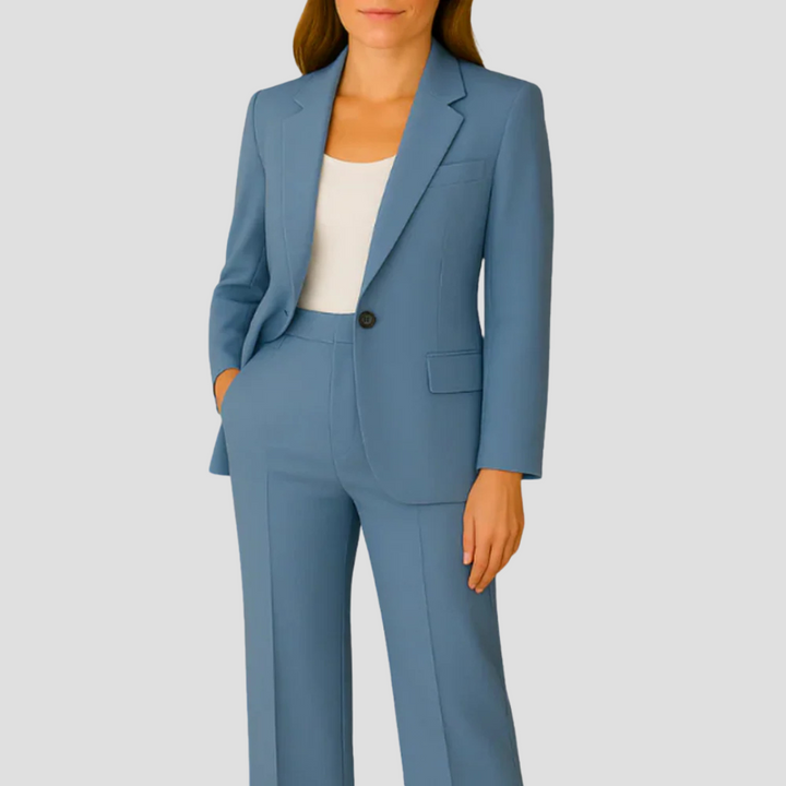 Jasmine | Women Tailored Suit Sets With Long Blazer Design