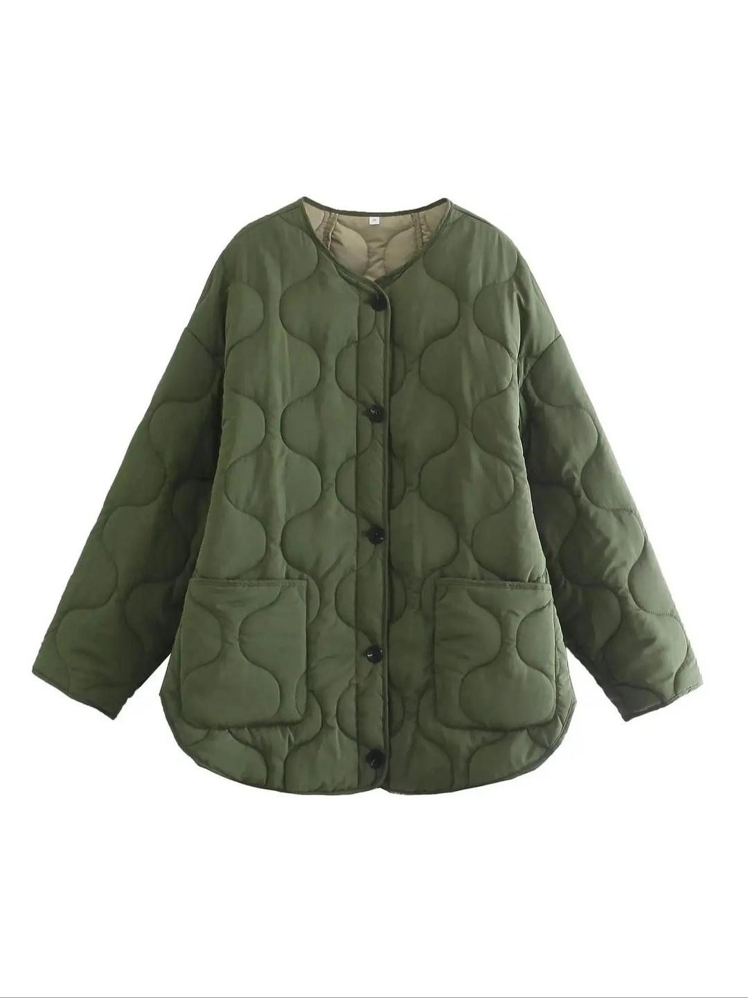 Jasmine | Women’s Quilted Button-Up Winter Casual Jacket