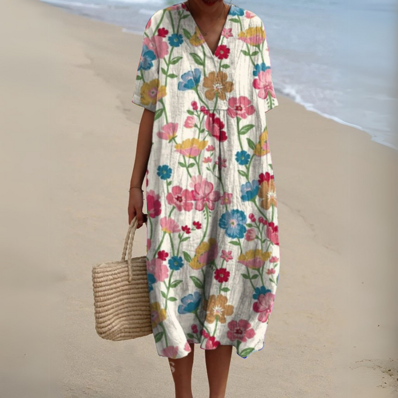 Lora | Women's Floral Summer Dress
