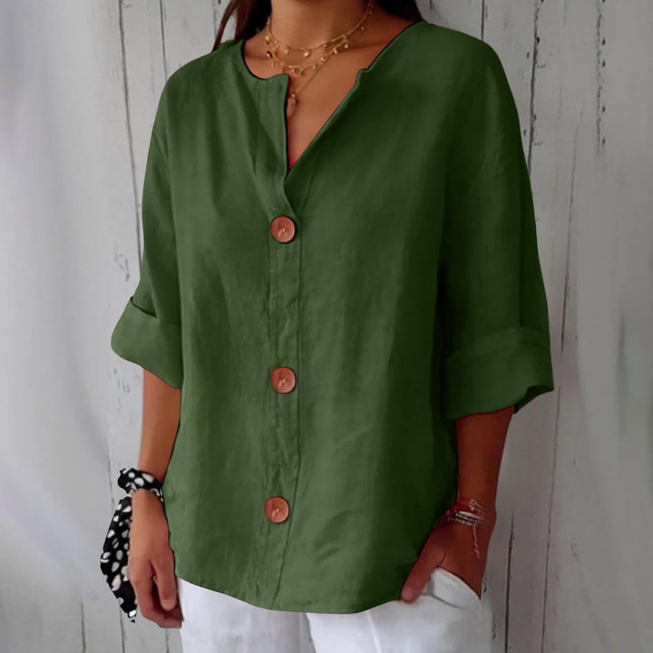 Brianna™ | Button-Front Blouse