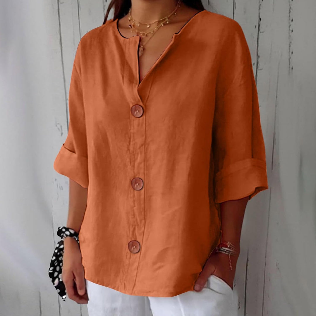 Brianna™ | Button-Front Blouse