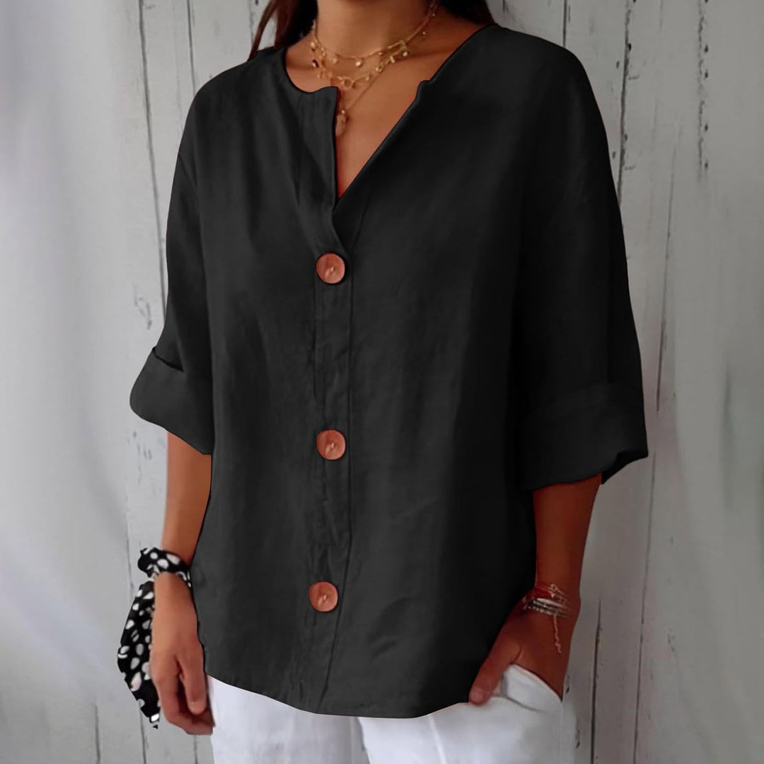 Brianna™ | Button-Front Blouse
