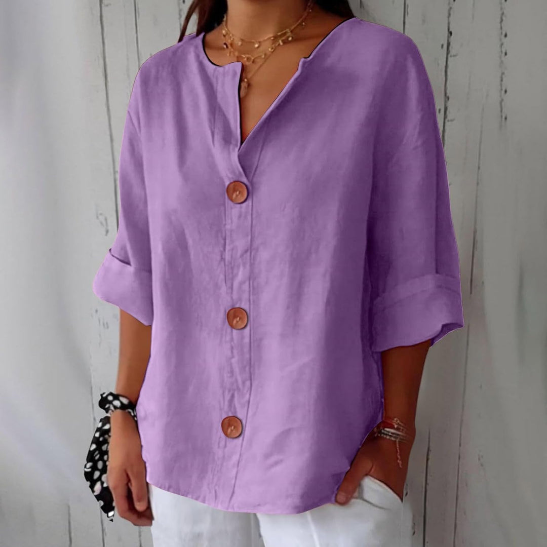 Brianna™ | Button-Front Blouse