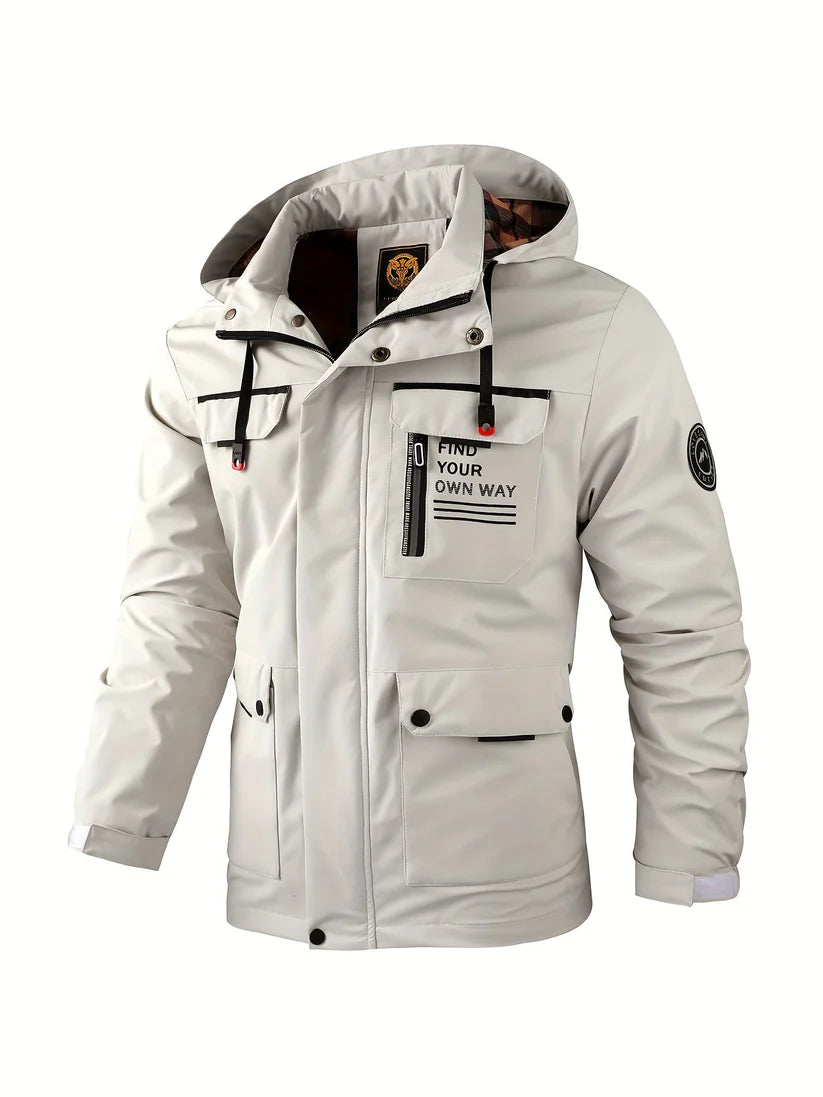 Angelica | Men’s Waterproof Winter Jacket with Hood