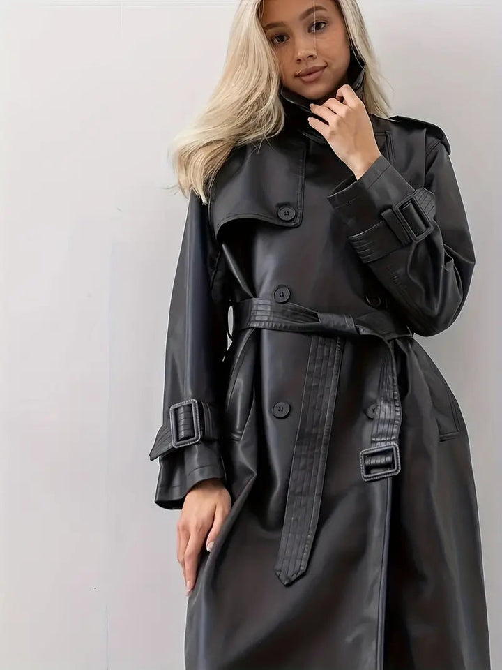 Madeline | Women’s Double Breasted Look Trench Coat