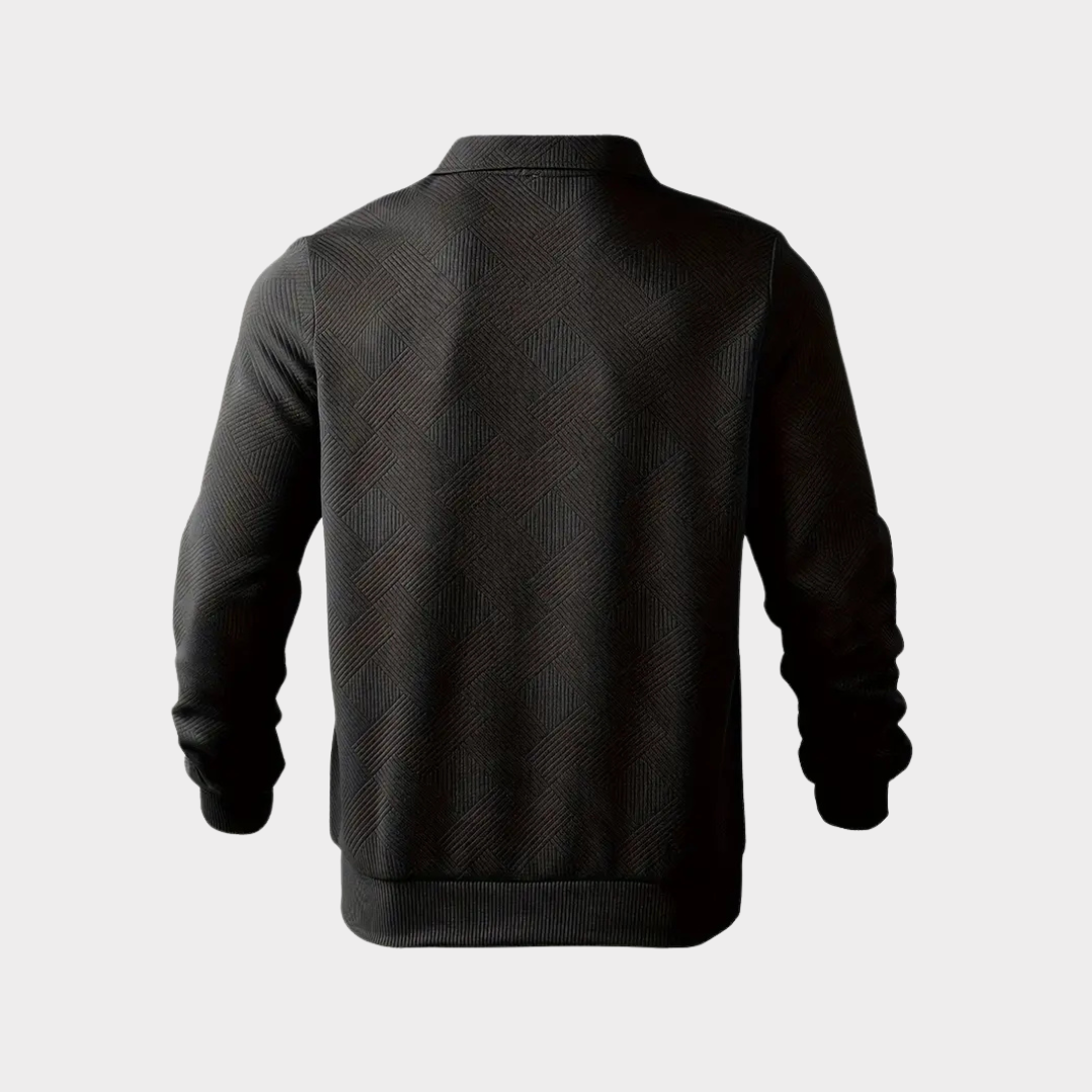 Daniel | Men’s Premium Textured Quarter Zip Top