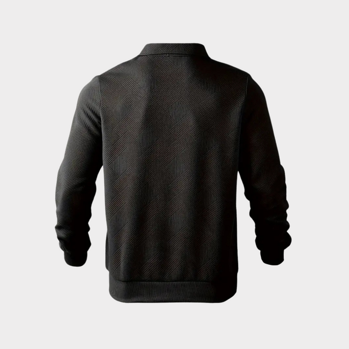 Daniel | Men’s Premium Textured Quarter Zip Top