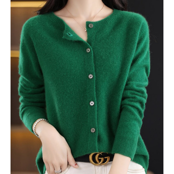 Bianca | Women’s Winter Wool Cardigan with Buttons