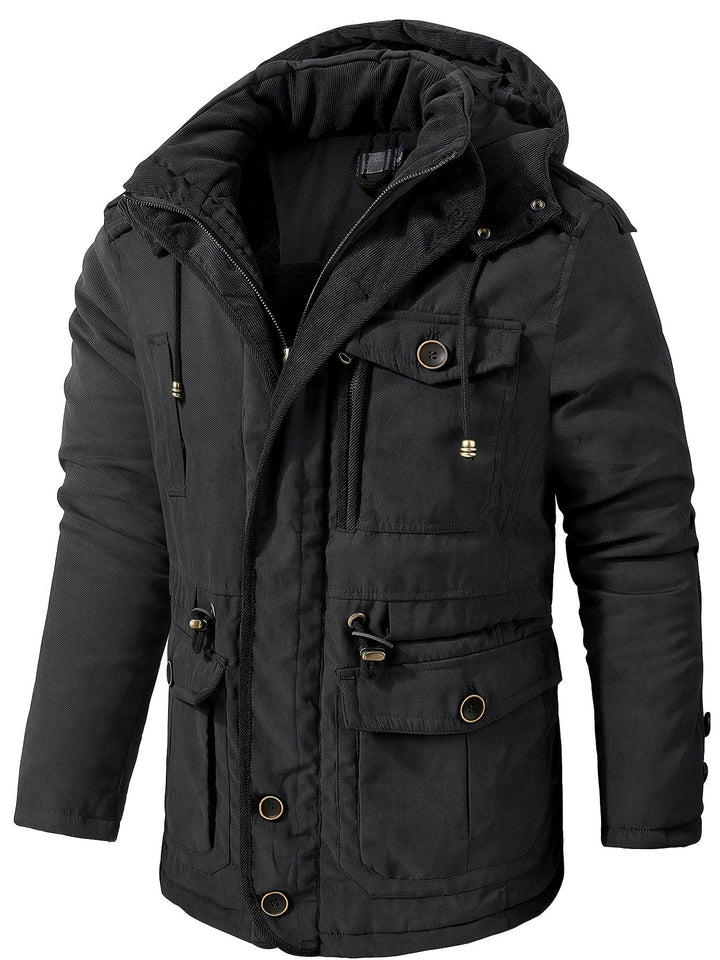 Toby | Men’s Classic Zip-Up Heavy Winter Jacket