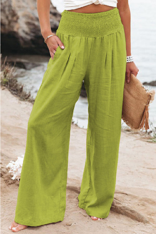 Lauren | Women’s Casual High-Waist Wide-Leg Trousers