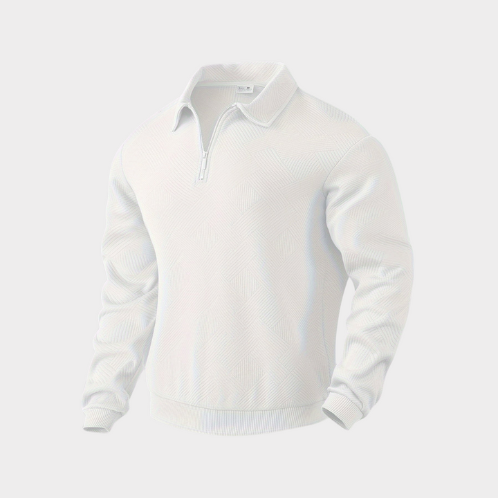 Daniel | Men’s Premium Textured Quarter Zip Top
