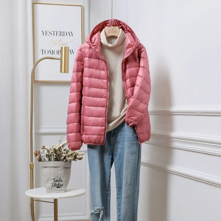 Chloe | Women’s Hooded Zip Puffer Jackets