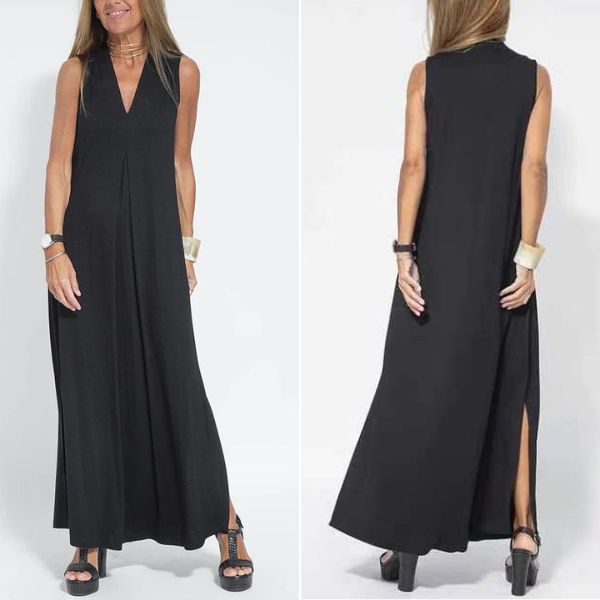 CASSIDY | STYLISH TUMMY COVERING DRESS + FREE VEST