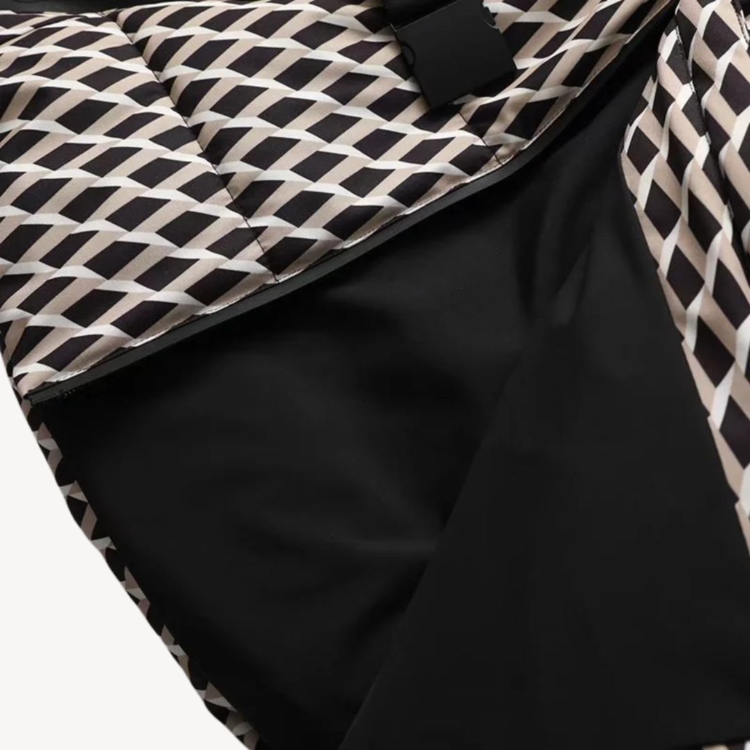 Diana | Women’s Stylish Belted Hooded Quilted Puffer Jacket