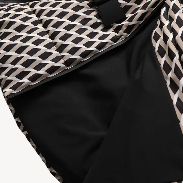 Diana | Women’s Stylish Belted Hooded Quilted Puffer Jacket