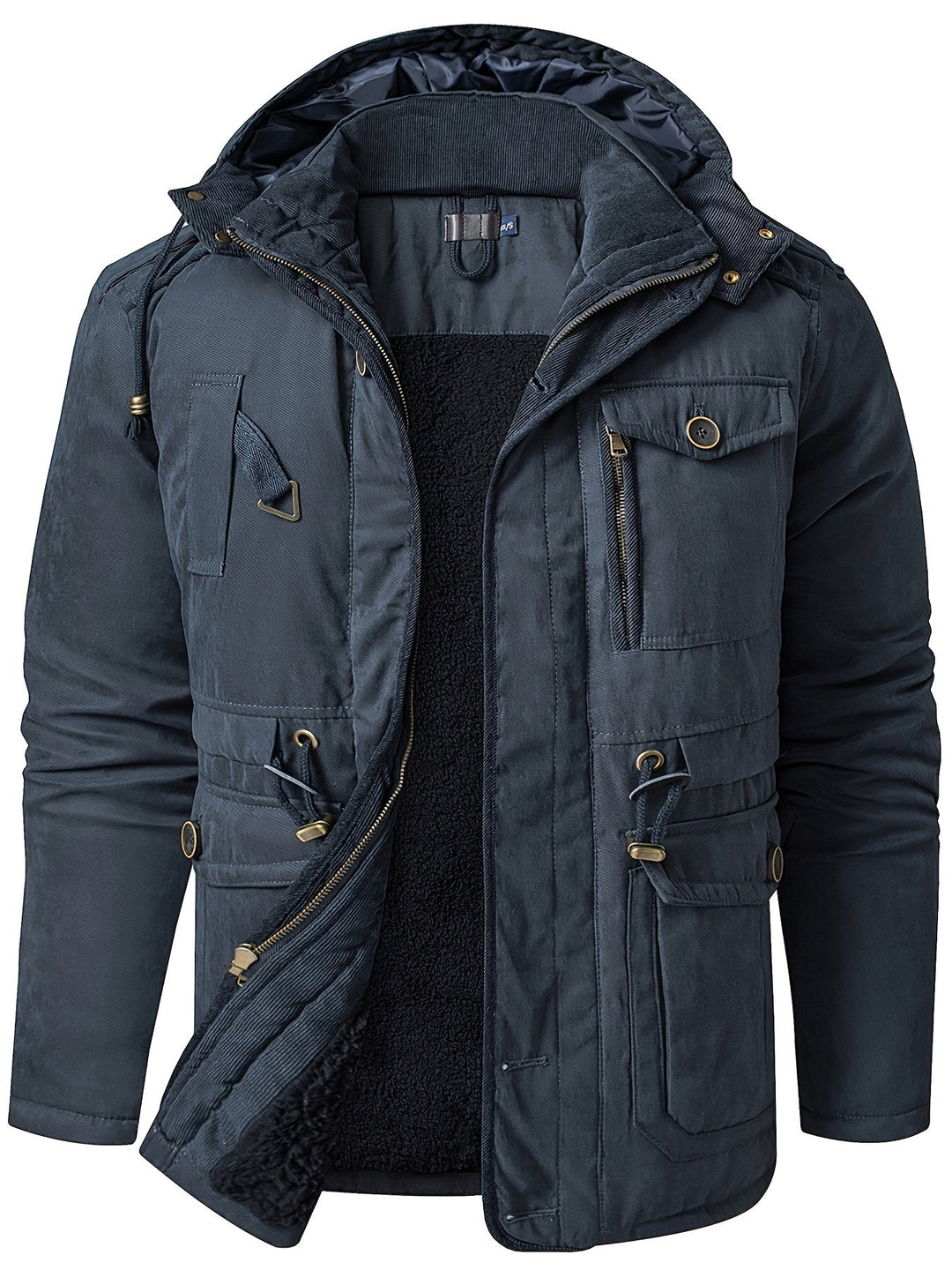 Toby | Men’s Classic Zip-Up Heavy Winter Jacket