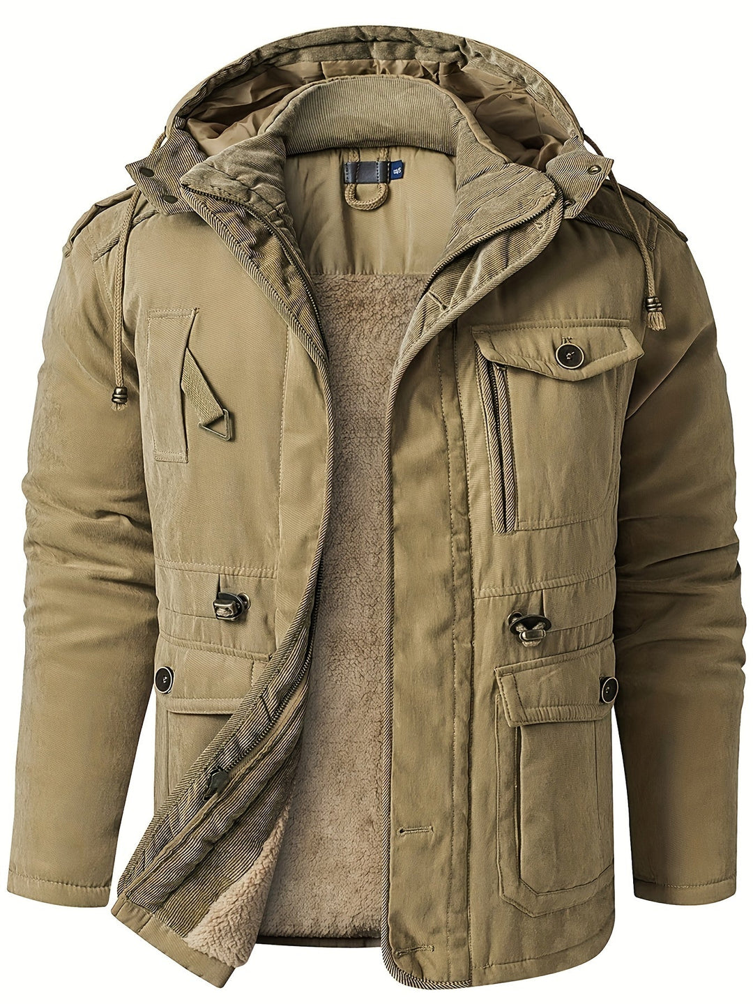 Toby | Men’s Classic Zip-Up Heavy Winter Jacket