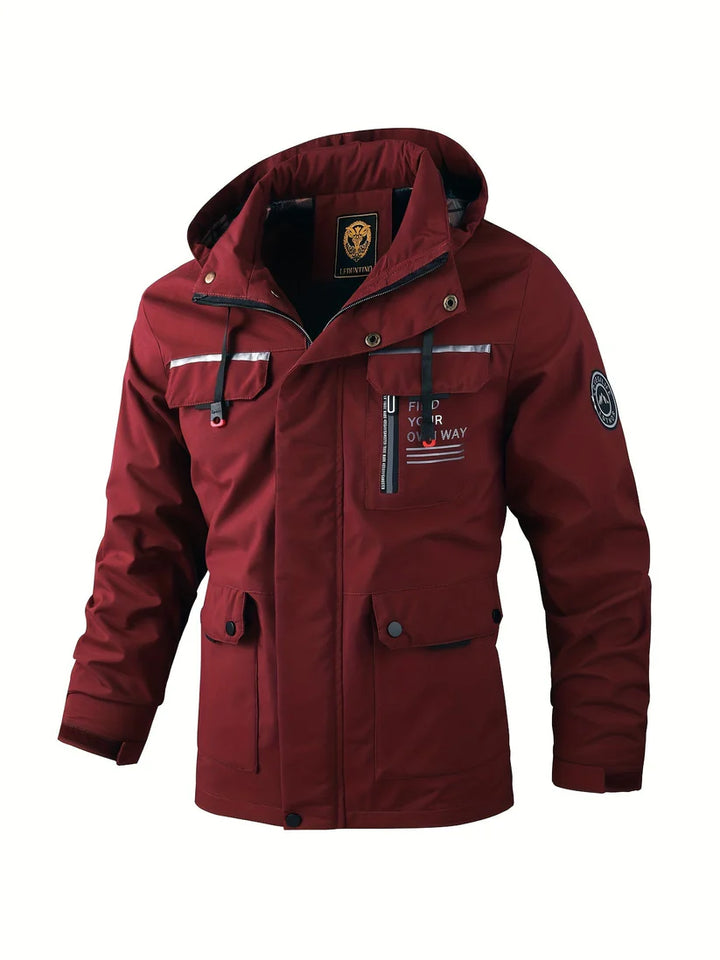 Angelica | Men’s Waterproof Winter Jacket with Hood