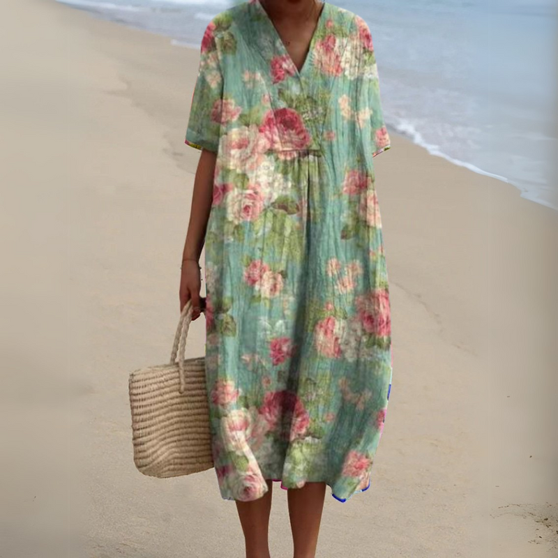 Lora | Women's Floral Summer Dress