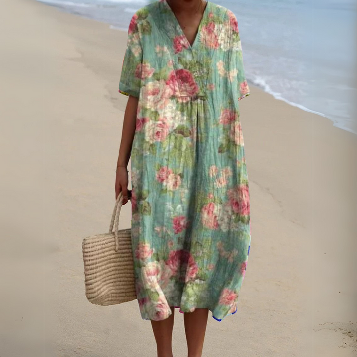 Lora | Women's Floral Summer Dress
