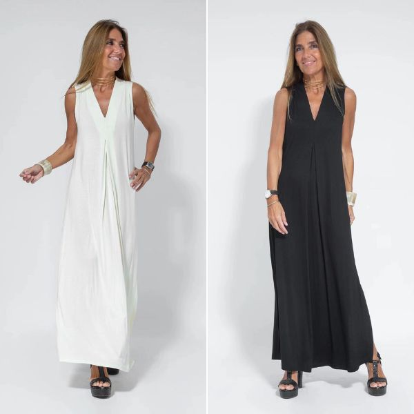 CASSIDY | STYLISH TUMMY COVERING DRESS + FREE VEST