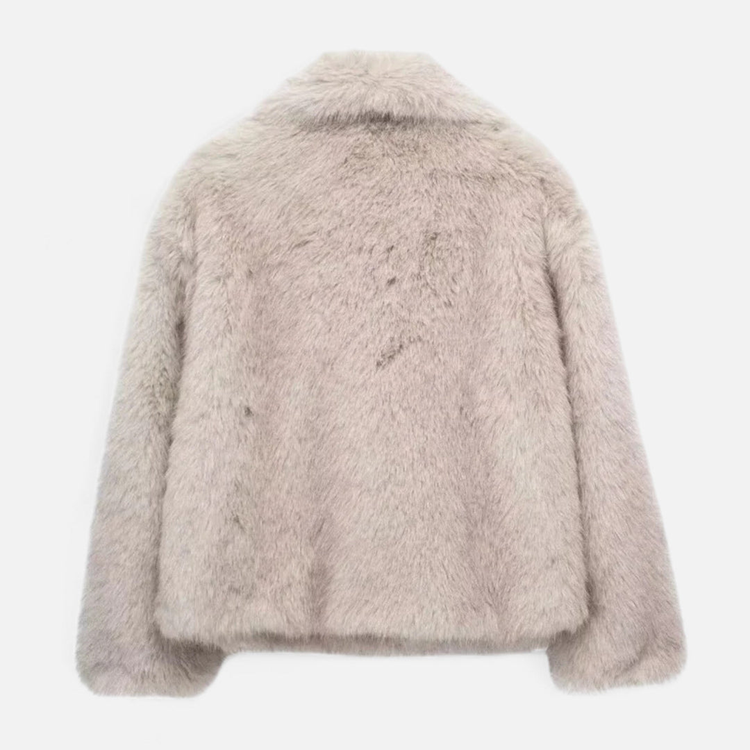 Florence | Women’s Chic Faux Fur Warm Jacket