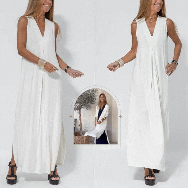 CASSIDY | STYLISH TUMMY COVERING DRESS + FREE VEST