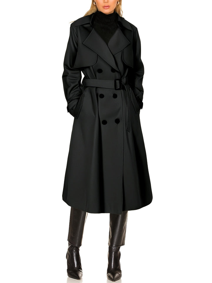 Hannah | Women’s Elegant Longline Office Trench Coat
