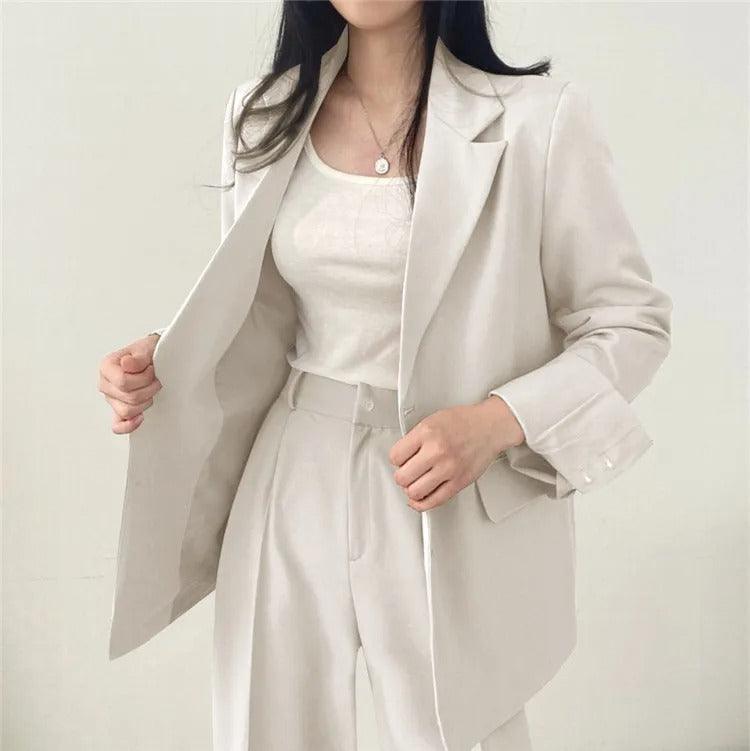 Maria | Women’s Tailored Suit Sets With Long Blazer Statement