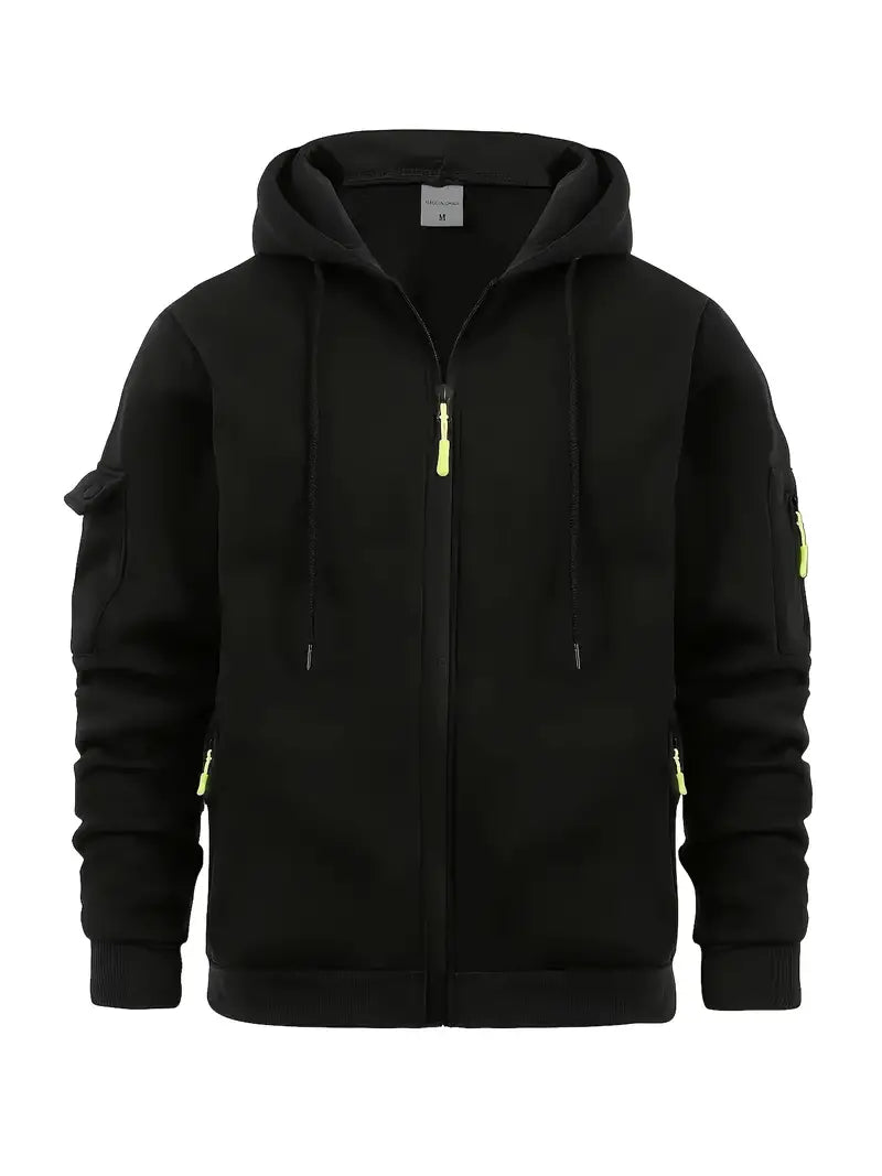 Jack | Men's Modern Casual Zip Up Hoodie