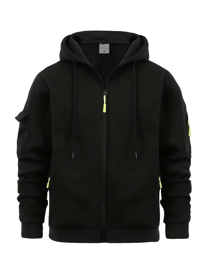 Jack | Men's Modern Casual Zip Up Hoodie