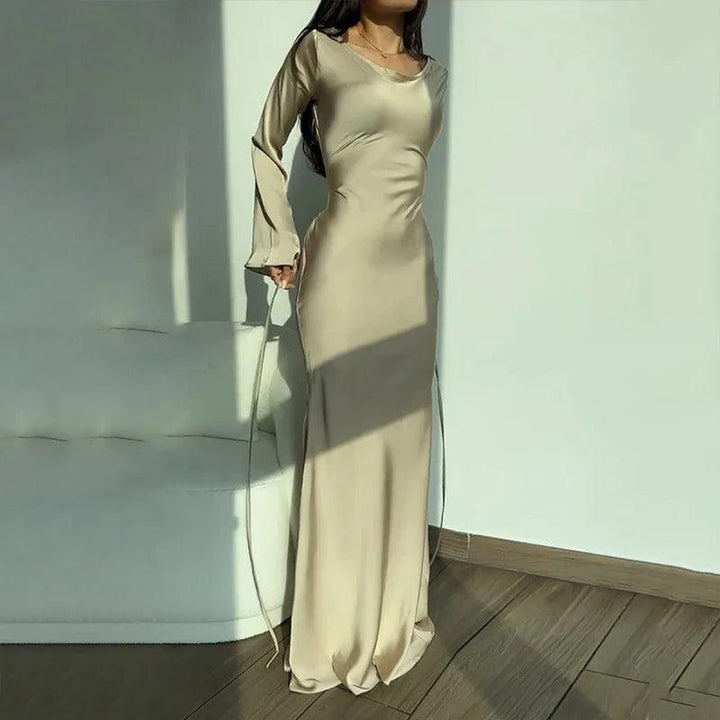 Alice | Women's Winter Long Sleeve Maxi Dress