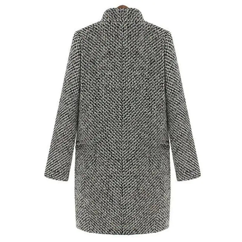 Kate | Women’s Vintage Inspired Houndstooth Pattern Coat