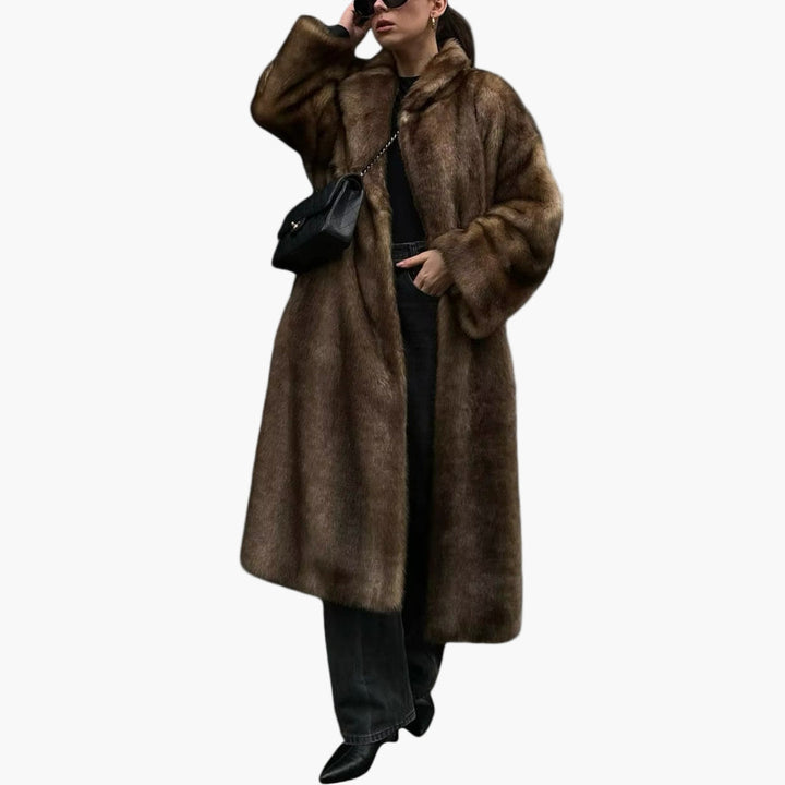 Lily | Women’s Oversized Faux Fur Long Winter Coat