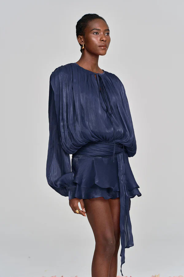 Aminah |  Ruffle Mini Dress