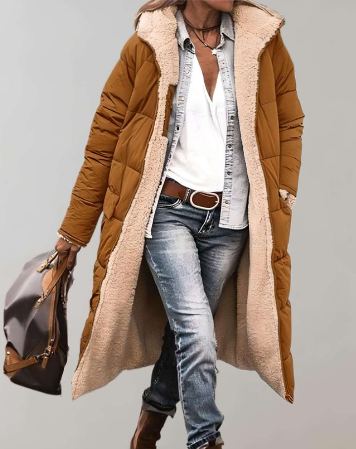 Casey | Winter Women’s Puffer Coat with Fleece Lining